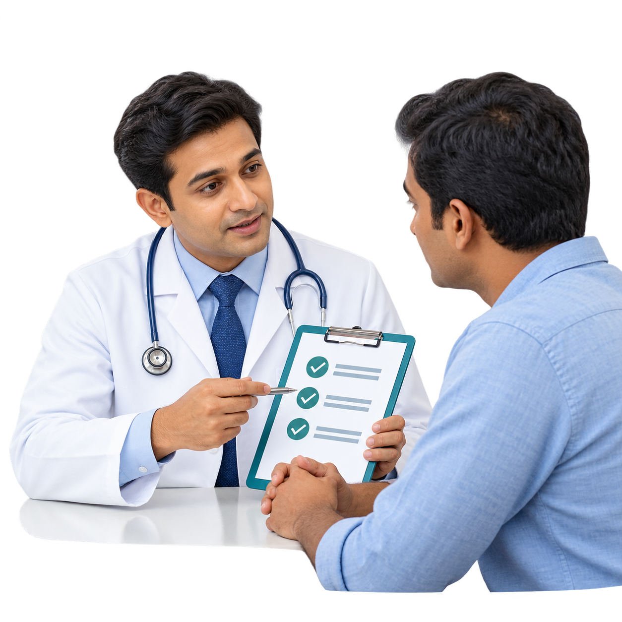 Consultation and patient evaluation